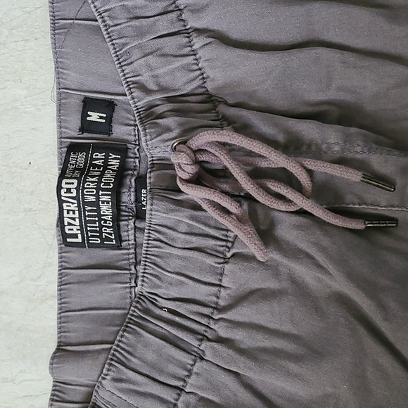 Lazer/Co Gray Jogger Mens skater pants Size Medium - Picture 3 of 3